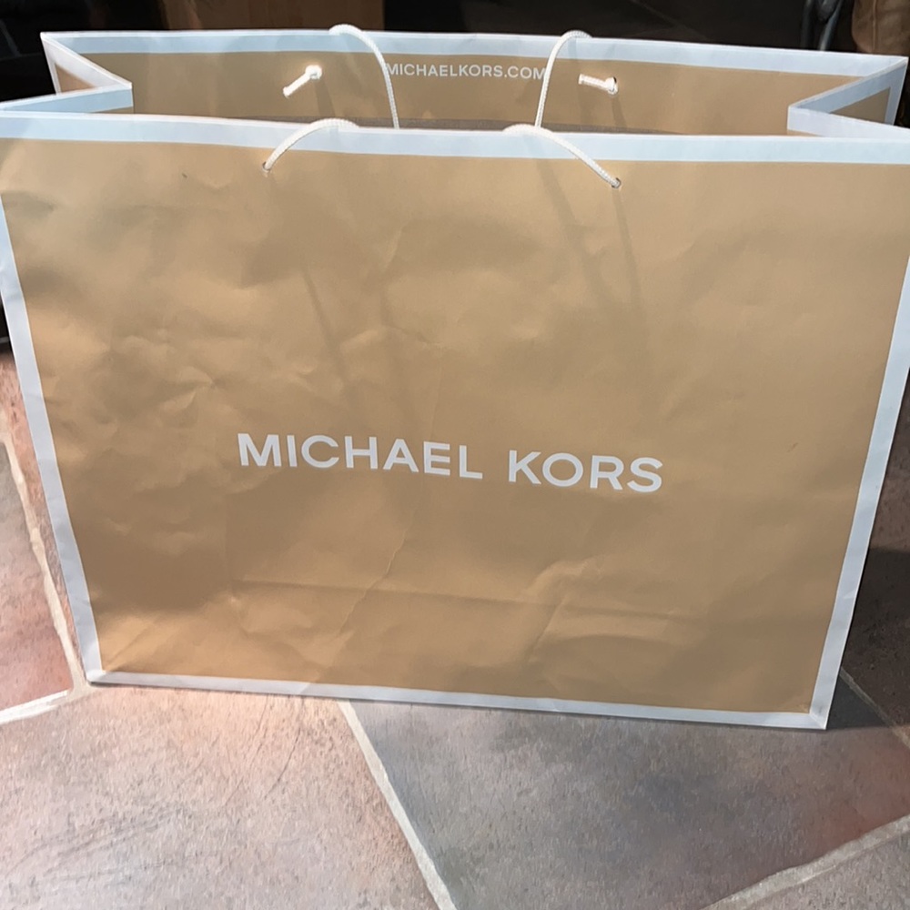 Michael Kors gift bag with handles